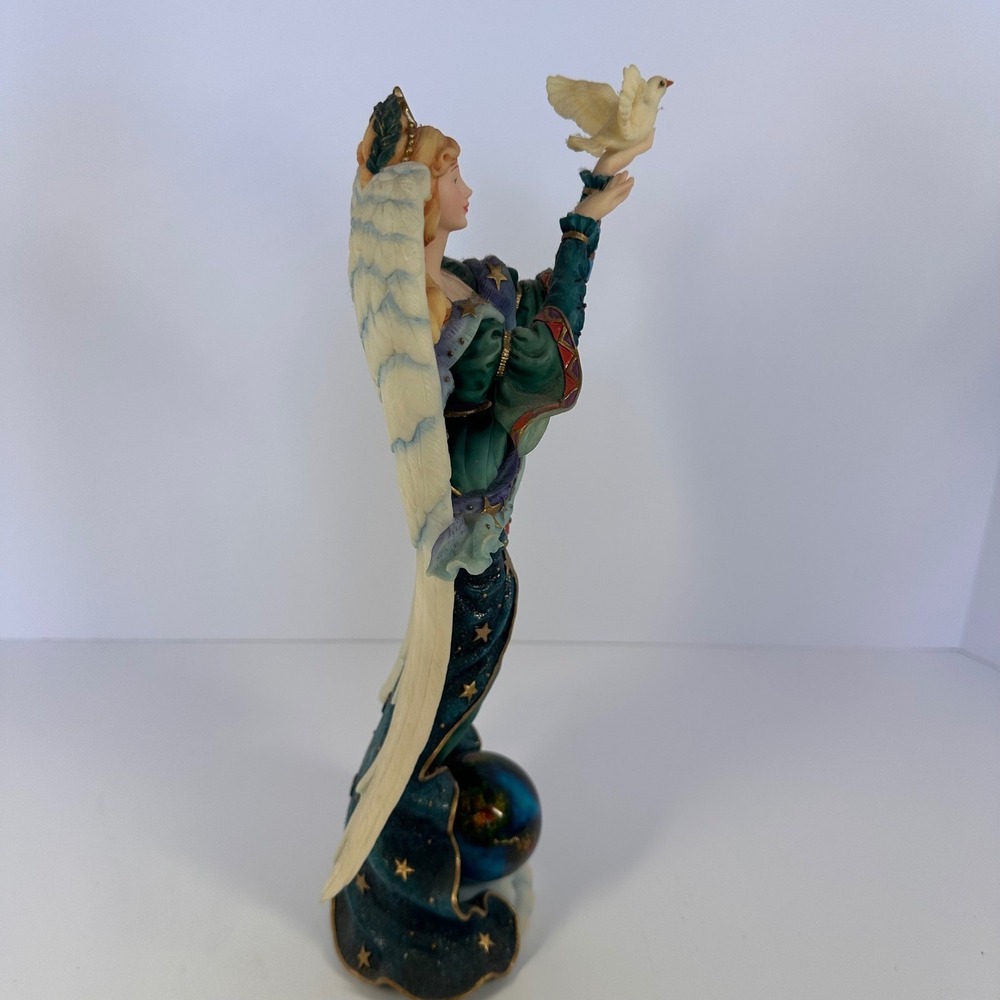 Lenox Millennium Pencil Angel‎ Figurine The World is at Her Feet 1999 - Picture 4 of 16